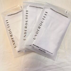 3 Underoutfit Cami’s White 4XL